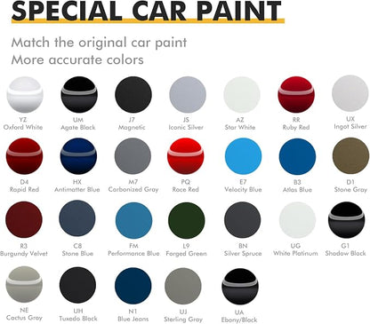 (Blue Jeans (N1) Car Touch Up Paint for ford, Car Paint Scratch Repair Kit, 2 in 1 Premium Scratch Remover Pen with Exact Color-Matched
