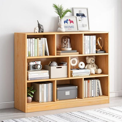 IOTXY Open Shelf Low Bookcase