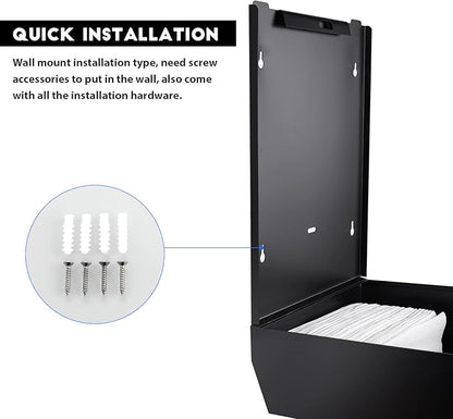Paper Towel Dispenser Wall Mount Commercial c fold Multifold Trifold, Touchless