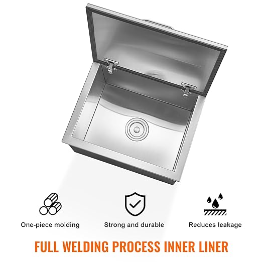 VEVOR Drop in Ice Chest, Commercial Ice Bin