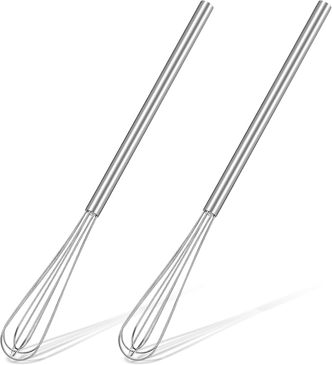 Hecila Mini Whisk Stainless Steel Mixer Compact Small Whisks