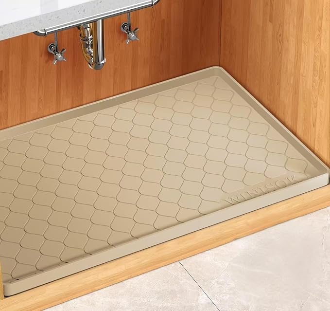 Winisok Silicone Under Sink Mat 40" x 19", Kitchen Essentials and Gadgets