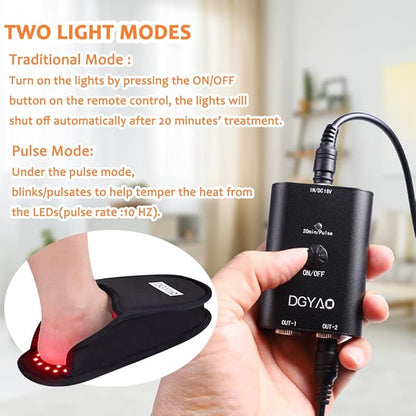 DGQY Upgraded Red Infrared Light Therapy
