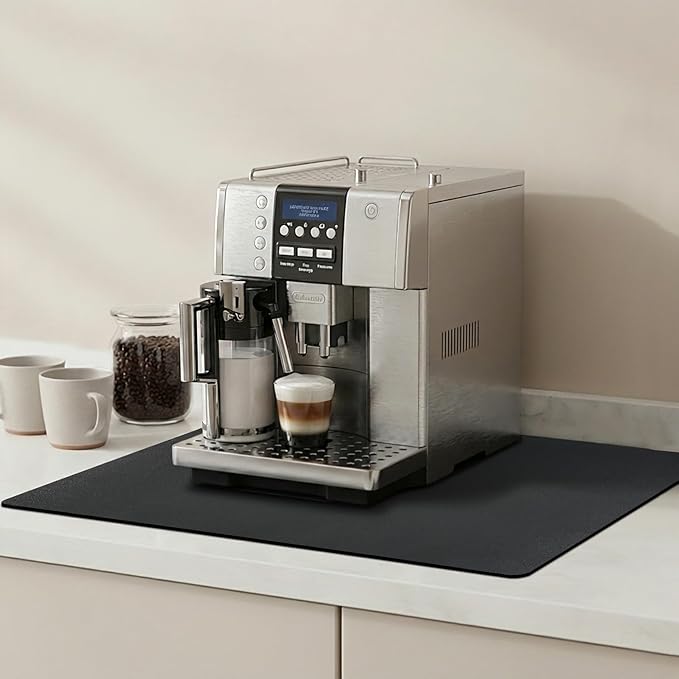 Dish Drying Mats for Kitchen Counter, Waterproof Coffee Mat for Countertop