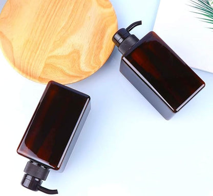 Pump Bottle, Refillable Plastic Empty Lotion Soap Dispenser Liquid Container