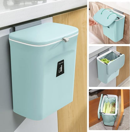 Tiyafuro 2.4 Gallon Kitchen Compost Bin