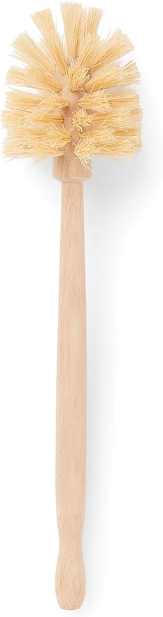 Fox Run Kitchen Brush, Natural Horsehair Fiber Bottle and Tumbler Brush