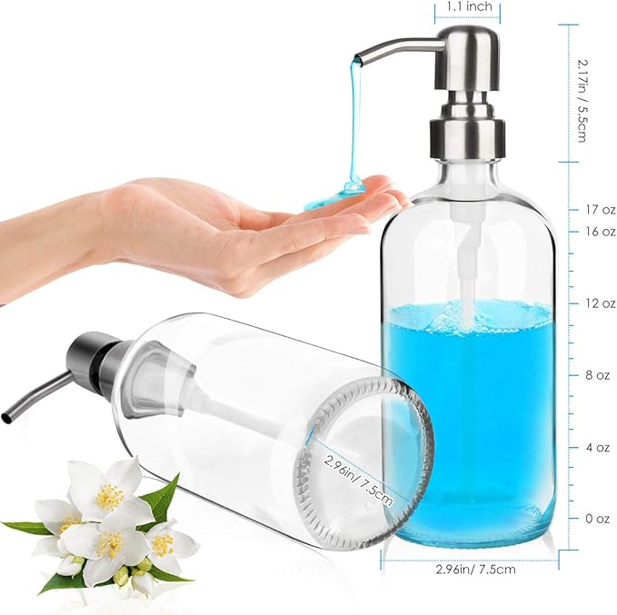 ARKTEK Glass Soap Dispenser