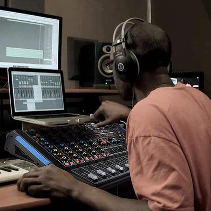 Pyle 6-Channel Bluetooth Studio Audio Mixer