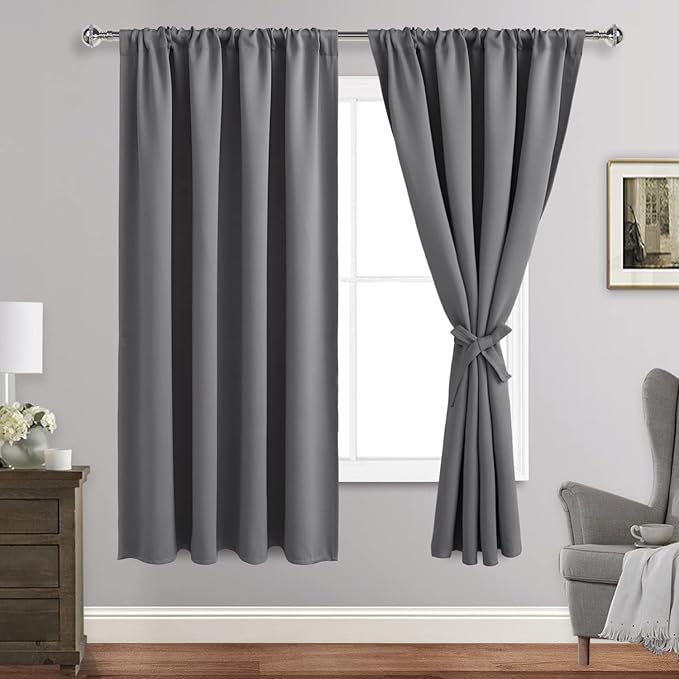 JIUZHEN Blackout Curtains for Bedroom