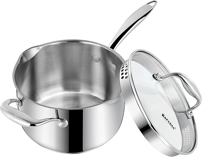 Rorence Stainless Steel Saucepan Sauce Pan