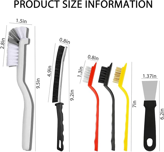 Crevice Cleaning Brush 12-Pack