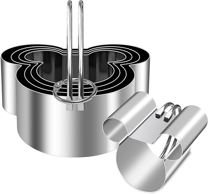 Biscuit Cutters with Handle, Stainless Steel Cookies Cutter, Professional