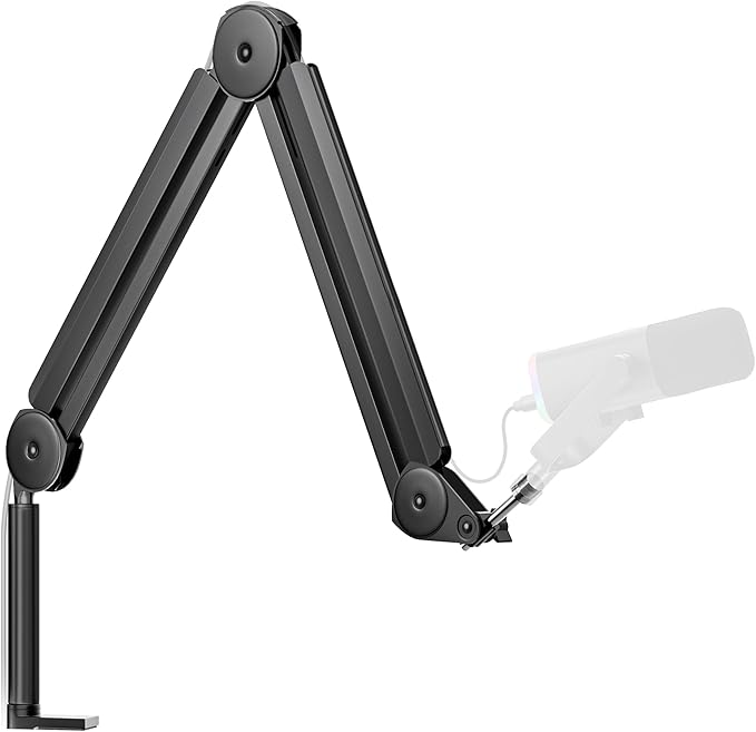 InnoGear Mic Boom Arm Microphone Stand Cable Management