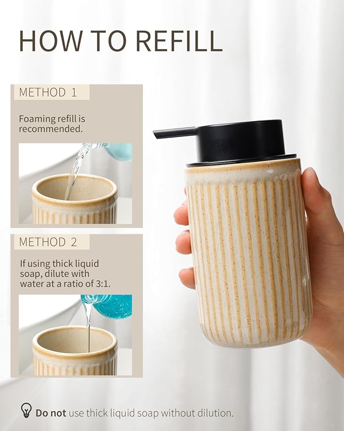 BosilunLife Foam Hand Soap Dispenser
