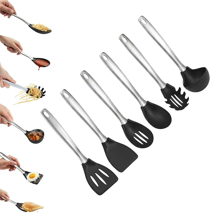 Amco 6-Piece Nylon Utensil Set