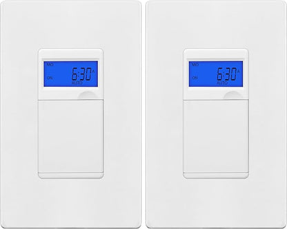 TG 7 Days Digital in-Wall Programmable Timer Switch
