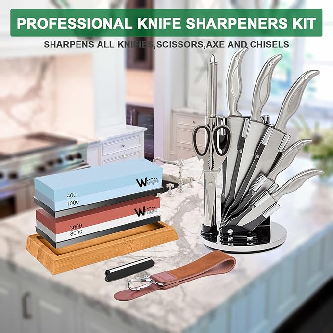 Wucgea Knife Sharpening Stone Kit