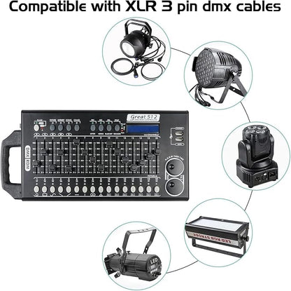DMX 512 Stage Light Controller