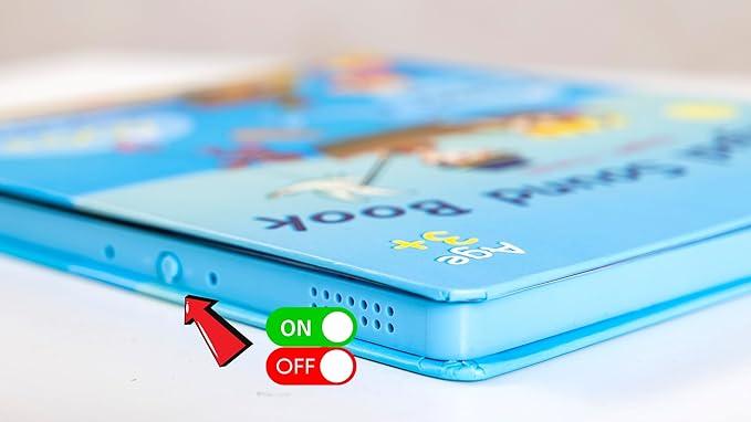 English and French ABC Learning for Children, Interactive Kids Book, Fun Educational Toy to Learn Letters and Words, Bilingual AudioBook for Toddlers (Ages 3+) Boys / Girls