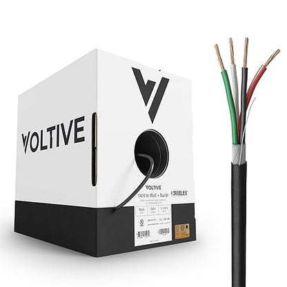 Voltive 14/4 Speaker Wire, in-Wall CL3 & Direct Burial, 250ft