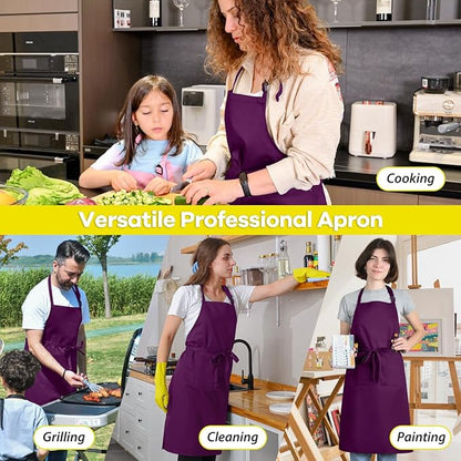 ROTANET Extra Large Apron for Men Adjustable Bib Aprons