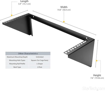 StarTech.com 4U Wall Mount Patch Panel Bracket