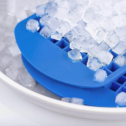 Mini Ice Cube Trays Set of 2-160 Small Ice Cubes Silicone Mold
