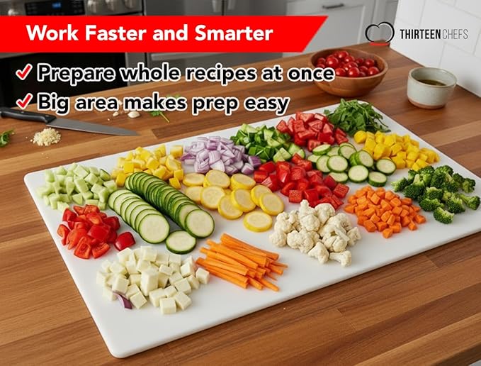 Thirteen Chefs Extra Large 30 x 18 Inch Cutting Board