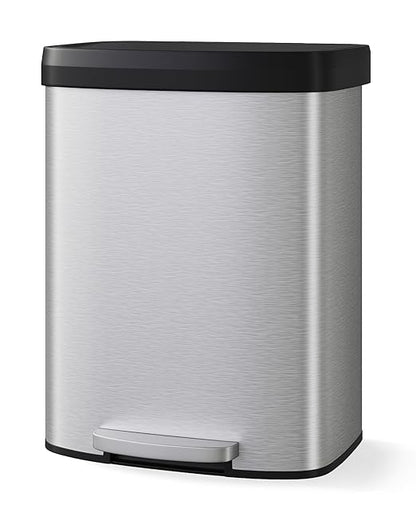 Garvee 16 gal / 60 L Stainless Steel Trash Can
