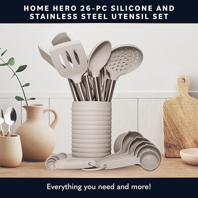 Home Hero Silicone Kitchen Utensils Set