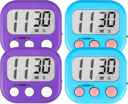 Timer for Kids Teachers Supplies Digital Kitchen Timers for Cooking Large
