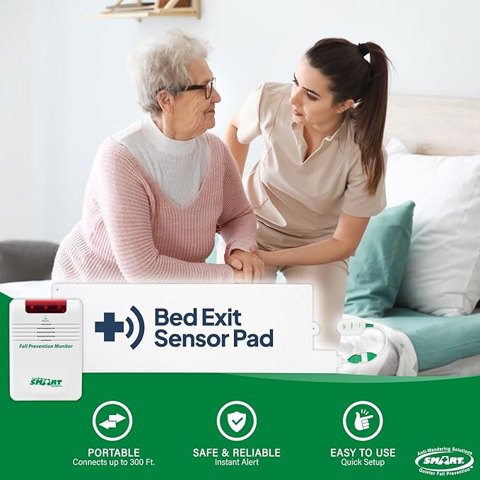 Smart Caregiver Wireless Bed Pad Alarm System