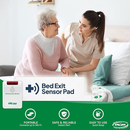 Smart Caregiver Wireless Bed Pad Alarm System