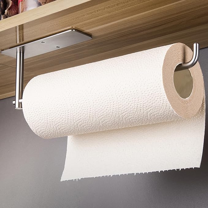 SUNTECH Paper Towel Holder Under Cabinet