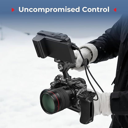 SMALLRIG Quick Release Top Handle, Dual-Direction & Compatible QR-Slide NATO