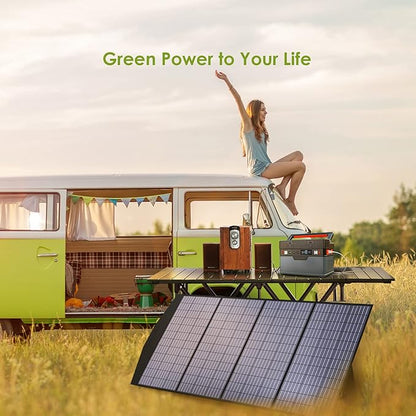 ALLPOWERS SP033 200W Portable Solar Panel Foldable, 23% High Efficiency Solar