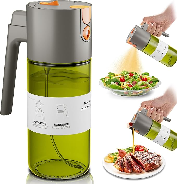 OURCABECUE Upgrade 2 in 1 Oil Sprayer