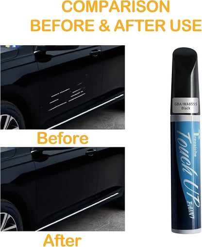 Black GBA/WA8555 Touch Up Paint for GMC/Chevrolet Exact Match,Car PaintPen Scratch Repair 2 in 1 Touch Up Paint,Vehicle Scratch Remover for Deep Scratches Color-Matched