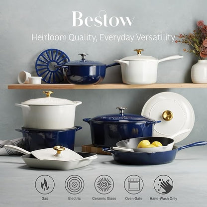 Tramontina Enameled Cast Iron Oval Dutch Oven Pot