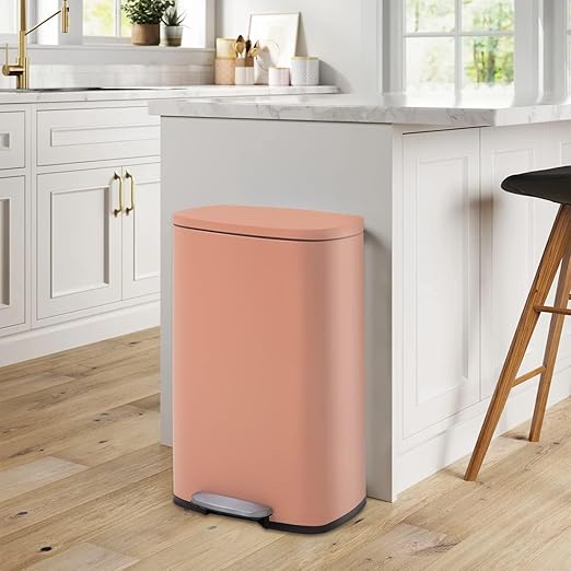 BestMassage 13 Gallon Stainless Steel Trash Can