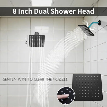 KATAIS Shower Faucet Set Matte Black Shower System
