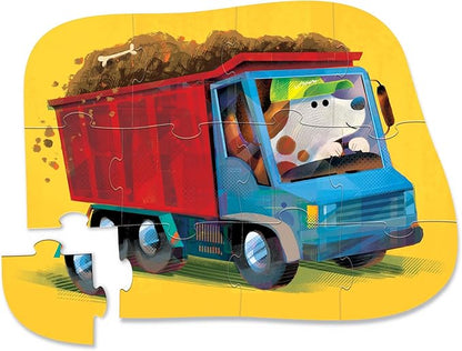 12-pc Mini Puzzle/Go Big Dog