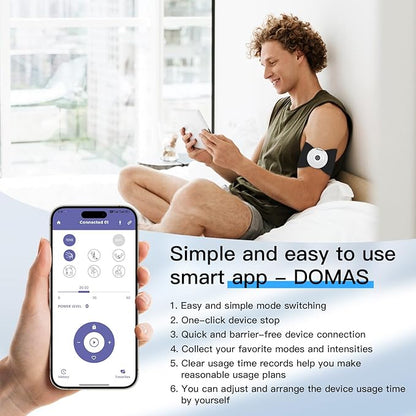 Wireless TENS & EMS Unit Back Pain Relief Massager