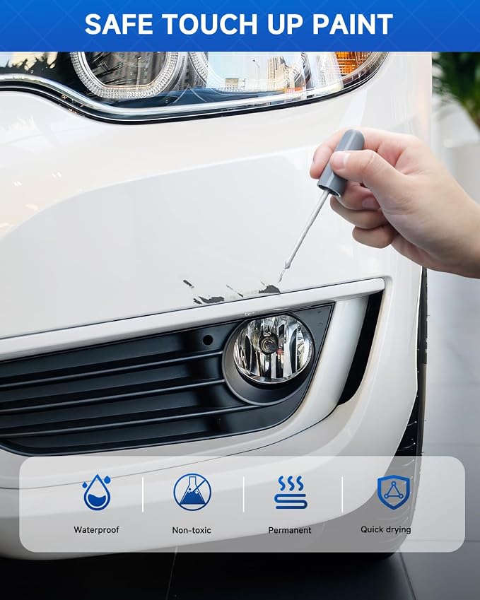 077 Pearl White/Starfire Pearl Touch Up Paint Compatible with Lexus Exact Match Touch Up Paint Car Scratch Repair