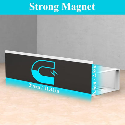 HuggieGems 4 Pack Magnetic Spice Storage Rack Organizer
