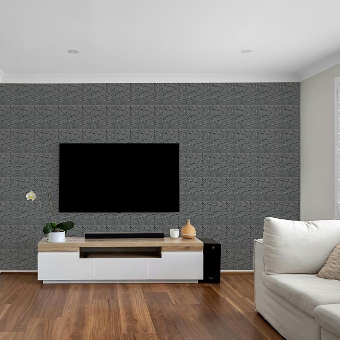 LEVOWAY 33 Pack 3D Wall Panels for Interior Wall Decor, Wall Covering Panles