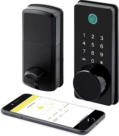 LOCKSTAR® Smart Door Lock • Keyless Entry Deadbolt Door Lock • Multiple Entry