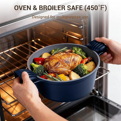 Ammeloo 4.5 Qt Non Stick Soup Pot