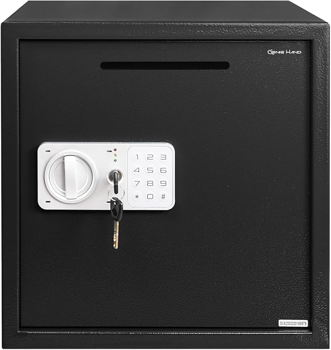 Genie Hand – Time Delay Safe, Anti Robbery Safe Box, Timed Controlled Opening –